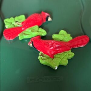 Miller Studios Cardinals CHALKWARE pair.